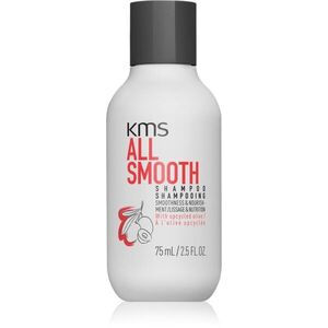 KMS All Smooth Shampoo kisimító sampon erős, vastag és száraz hajra 75 ml kép
