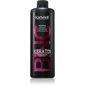 Karseell Collagen Keratin Straightening Treatment szerkezet-kiegyenlítő hajra 500 ml kép