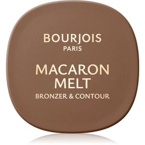 Bourjois Macaron Melt Bronzer & Contour bronzosító és kontúrozó púder 2 az 1-ben árnyalat 02 Milky Mocha 5 g kép
