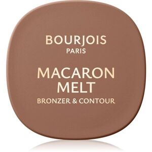 Bourjois Macaron Melt Bronzer & Contour bronzosító és kontúrozó púder 2 az 1-ben árnyalat 01 Vanilla Foam 5 g kép