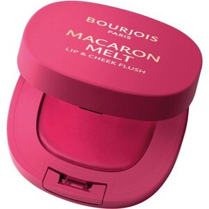 Bourjois Macaron Melt Lip & Cheek Flush arcpirosító 2 az 1-ben árnyalat 04 Pink Guava 5 g kép