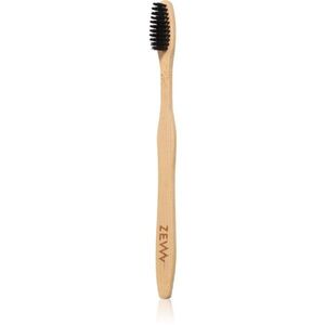 Zew For Men Toothbrush bambuszos fogkefe aktív szénnel 1 db kép