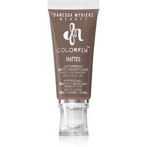 Danessa Myricks Beauty Colorfix Mattes multifunkcionális smink a szemre, az ajkakra és az arcra árnyalat Trooper 10 ml kép