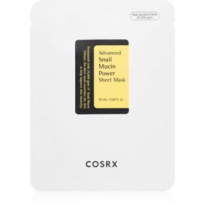 Cosrx Advanced Snail Power Essence szövet arcmaszk a ráncok ellen hidratáló hatással 25 ml kép