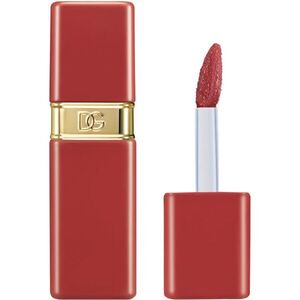 Dolce&Gabbana Rose Dew Lip Bite hosszantartó folyékony rúzs hidratáló hatással árnyalat 05 Dreamy Rosewood - Milk Tea 6 ml kép