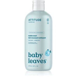 Attitude Baby Leaves Bubble Wash habfürdő gyermekeknek születéstől kezdődően 473 ml kép
