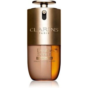 Clarins Double Serum Foundation öregedésgátló, ragyogást adó alapozó árnyalat M2N 30 ml kép