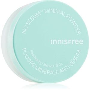 innisfree No Sebum Mineral Powder átlátszó könnyed púder mattító hatással 5 g kép