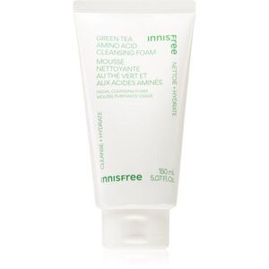 innisfree Green Tea Amino Acid Cleansing Foam finoman tisztító hab hidratáló hatással 150 ml kép