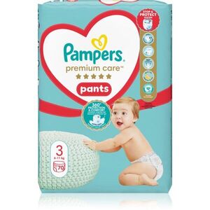 Pampers Premium Care Pants Size 3 eldobható nadrágpelenkák 6-11 kg 70 db kép