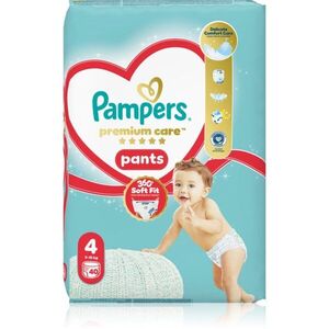 Pampers Premium Care Pants Size 4 eldobható nadrágpelenkák 9-15 kg 40 db kép