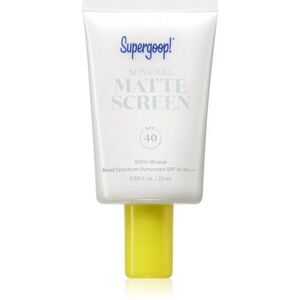 Supergoop! Mattescreen krém ásványi anyagokkal SPF 40 20 ml kép