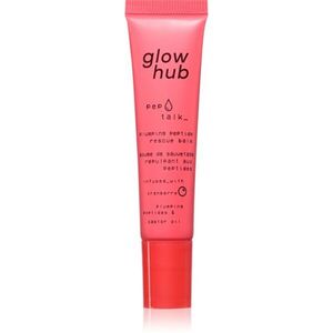 Glow Hub Plumping Peptide regeneráló szájbalzsam hidratáló hatással 15 ml kép