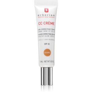 Erborian CC Crème Centella Asiatica CC krém az egyenletes bőrszínért SPF 30 árnyalat Caramel 15 ml kép
