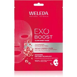 Weleda Exo Boost fehérítő gézmaszk a feszes bőrért 20 ml kép