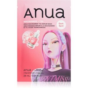 Anua K-Pop Demon Hunters Niacinamide TXA Serum Mask fehérítő gézmaszk hidratáló hatással 28 ml kép