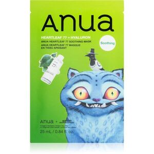 Anua K-Pop Demon Hunters Heartleaf 77% Soothing Mask hidratáló gézmaszk nyugtató hatással 25 ml kép