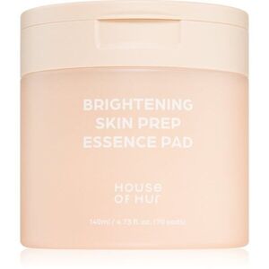 House of Hur Brightening Skin Prep Essence Pad tonizáló párnák egységesíti a bőrszín tónusait 140 ml kép