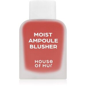 House of Hur Moist Ampoule Blusher folyékony arcpirosító mini árnyalat 05 Peach Coral 10 ml kép
