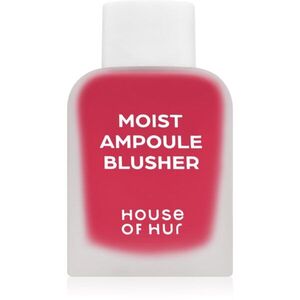 House of Hur Moist Ampoule Blusher folyékony arcpirosító mini árnyalat 02 Deep Plum 10 ml kép