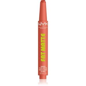 NYX Professional Makeup Fat Matte ajakbalzsam mattító hatással Cashmere Cutie 2 g kép