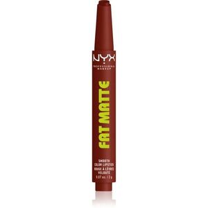 NYX Professional Makeup Fat Matte ajakbalzsam mattító hatással Cocoa Cuddles 2 g kép