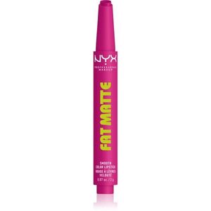 NYX Professional Makeup Fat Matte ajakbalzsam mattító hatással Fluffy Fuchsia 2 g kép