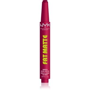 NYX Professional Makeup Fat Matte ajakbalzsam mattító hatással Hibiscus Hug 2 g kép