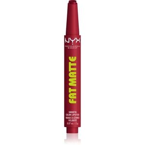 NYX Professional Makeup Fat Matte ajakbalzsam mattító hatással Plushin' Plum 2 g kép