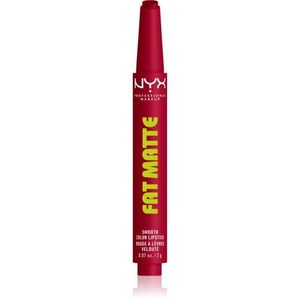 NYX Professional Makeup Fat Matte ajakbalzsam mattító hatással Scarlet Snuggles 2 g kép