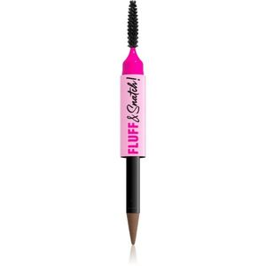 NYX Professional Makeup Fluff & Snatch szemöldök ceruza púderes hatással árnyalat Taupe 1 g kép