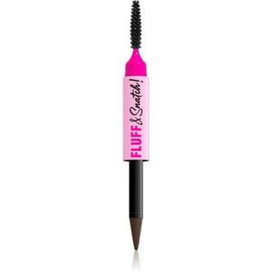 NYX Professional Makeup Fluff & Snatch szemöldök ceruza púderes hatással árnyalat Espresso 1 g kép