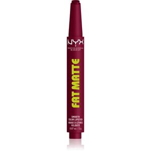 NYX Professional Makeup Fat Matte ajakbalzsam mattító hatással Berry Smooth 2 g kép
