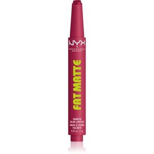 NYX Professional Makeup Fat Matte ajakbalzsam mattító hatással Blush Blanket 2 g kép