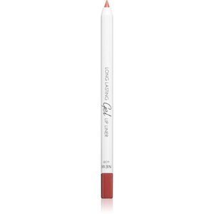 LAMEL Long Lasting Gel Lip Liner tartós szájceruza árnyalat 408 Rose Plum 1.7 g kép