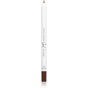 LAMEL Long Lasting Gel Lip Liner tartós szájceruza árnyalat 414 Intense Brown 1.7 g kép