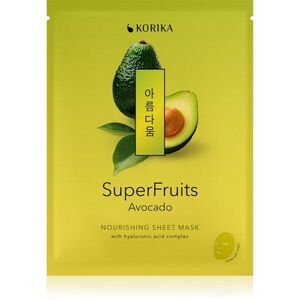 KORIKA SuperFruits Avocado - Nourishing Sheet Mask tápláló gézmaszk 25 g kép