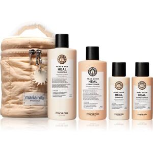 Maria Nila Head & Hair Heal Beauty Bag ajándékszett korpásodás és hajhullás ellen 4 db kép