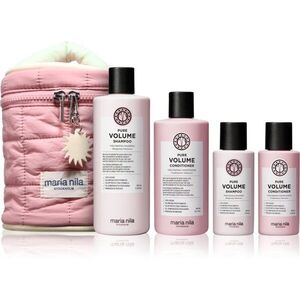 Maria Nila Pure Volume Beauty Bag ajándékszett a hajtérfogat növelésére 4 db kép