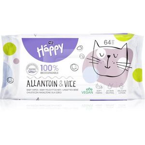 BELLA Baby Happy Allantoin & Vit. E nedves törlőkendők 64 db kép
