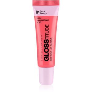 Gabriella Salvete Glosstitude Peptide Lip Gloss hidratáló ajakfény árnyalat 04 Coral Energy 10 ml kép