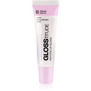 Gabriella Salvete Glosstitude Peptide Lip Gloss hidratáló ajakfény árnyalat 01 Glazed Karma 10 ml kép