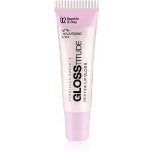 Gabriella Salvete Glosstitude Peptide Lip Gloss hidratáló ajakfény árnyalat 02 Sparkle & Slay 10 ml kép