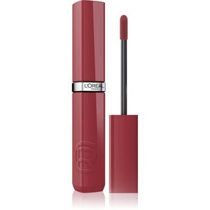 L’Oréal Paris Infaillible Laque Resistance hosszantartó folyékony rúzs hidratálást és fényt biztosít árnyalat 412 Rose Affair 4.3 ml kép