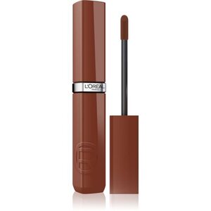 L’Oréal Paris Infaillible Laque Resistance hosszantartó folyékony rúzs hidratálást és fényt biztosít árnyalat 515 Brow Espresso 4.3 ml kép
