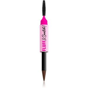 NYX Professional Makeup Fluff & Snatch szemöldök ceruza púderes hatással árnyalat Brunette 1 g kép