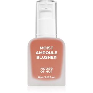 House of Hur Moist Ampoule Blusher folyékony arcpirosító árnyalat 01 Nude Beige 20 ml kép
