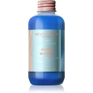 Revolution Haircare Tones For Blondes tonizáló balzsam szőke hajra árnyalat Aqua Waves 150 ml kép