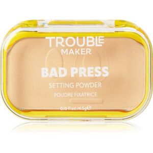 Trouble Maker Bad Press Setting Powder hosszan tartó fixáló púder árnyalat Click Bait Light 4.5 g kép