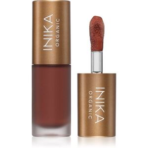 INIKA Organic Lip Oil Collagen + Squalane tonizáló olaj az ajkakra kollagénnel árnyalat Cinnamon 5 ml kép